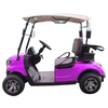 Carrito de golf estilo B 2 asientos morado 