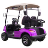 Carrito de golf estilo B 2 asientos morado 