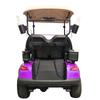 Carrito de golf estilo B 2 asientos morado 