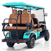 Carro de caza Style H 4+2 plazas Azul menta