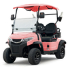 Carro de golf estilo C 2 asientos rosa