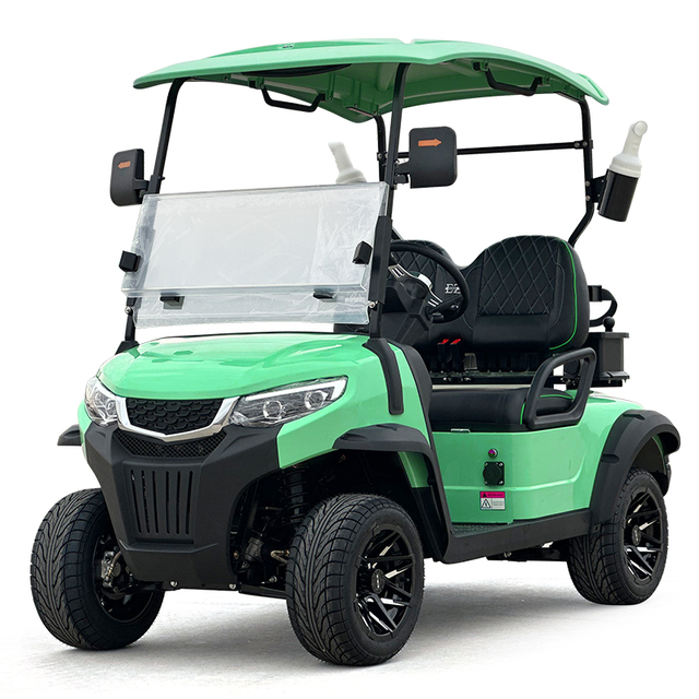 Carro de golf estilo C 2 asientos verde