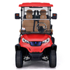 Carro de golf Style Aerfa 2+2 plazas rojo