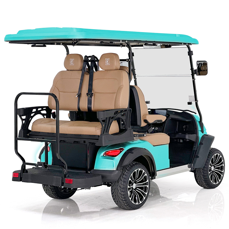 Carro de golf Style Aerfa 2+2 plazas verde menta