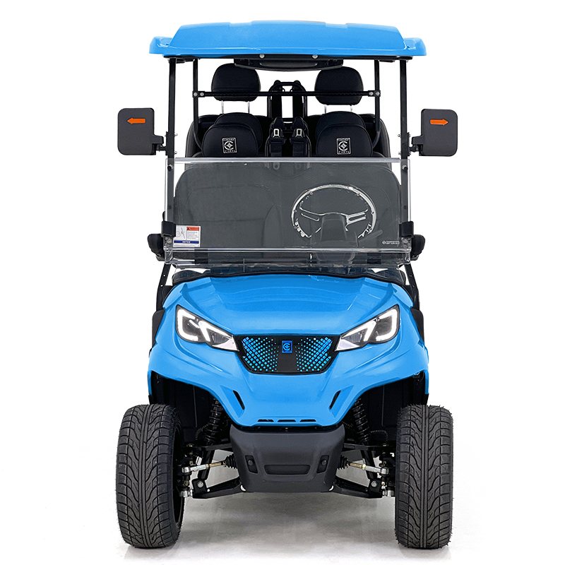 Carro de golf Aerfa 4+2 plazas azul