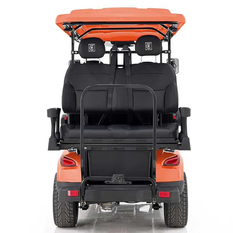 Carro de golf Aerfa 4+2 plazas naranja