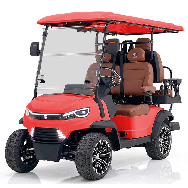 Carro de caza Style H 2+2 plazas rojo