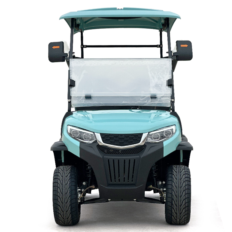 Carrito de golf estilo C 2 plazas azul celeste