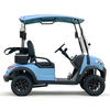 Carro de golf estilo C 2 asientos azul cielo