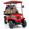 Carro de golf Style Aerfa 2+2 plazas rojo