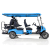 Carro de golf Aerfa 4+2 plazas azul