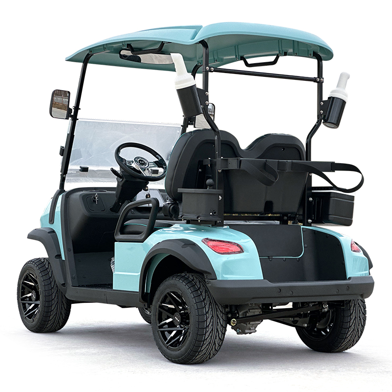 Carrito de golf estilo C 2 plazas azul celeste