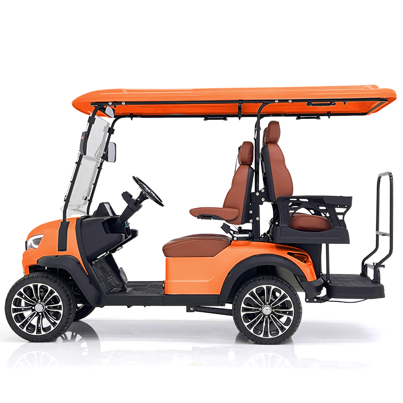 Carro de caza estilo H 2+2 plazas naranja