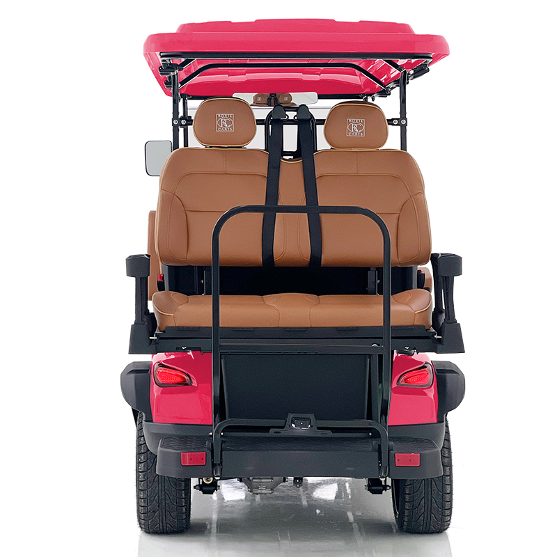 Carro de caza estilo H 4+2 plazas rosa rojo