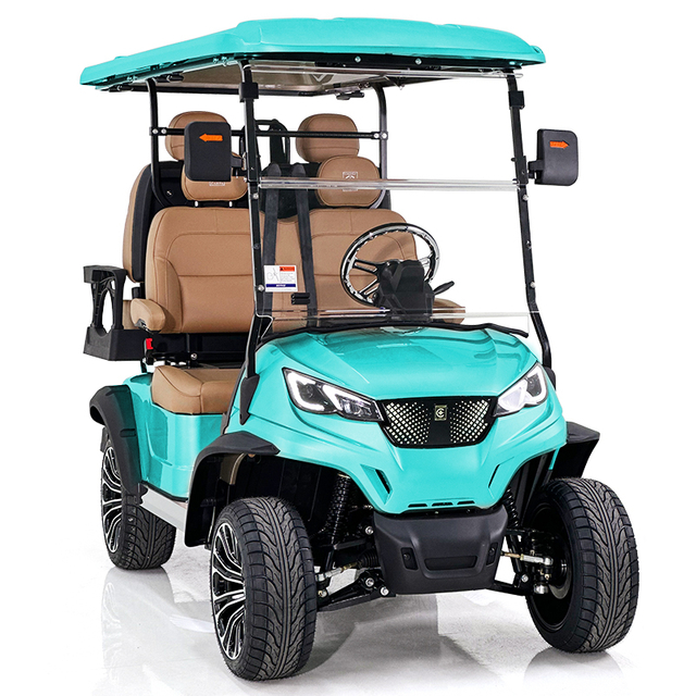 Carro de golf Style Aerfa 2+2 plazas verde menta