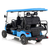 Carro de golf Aerfa 4+2 plazas azul