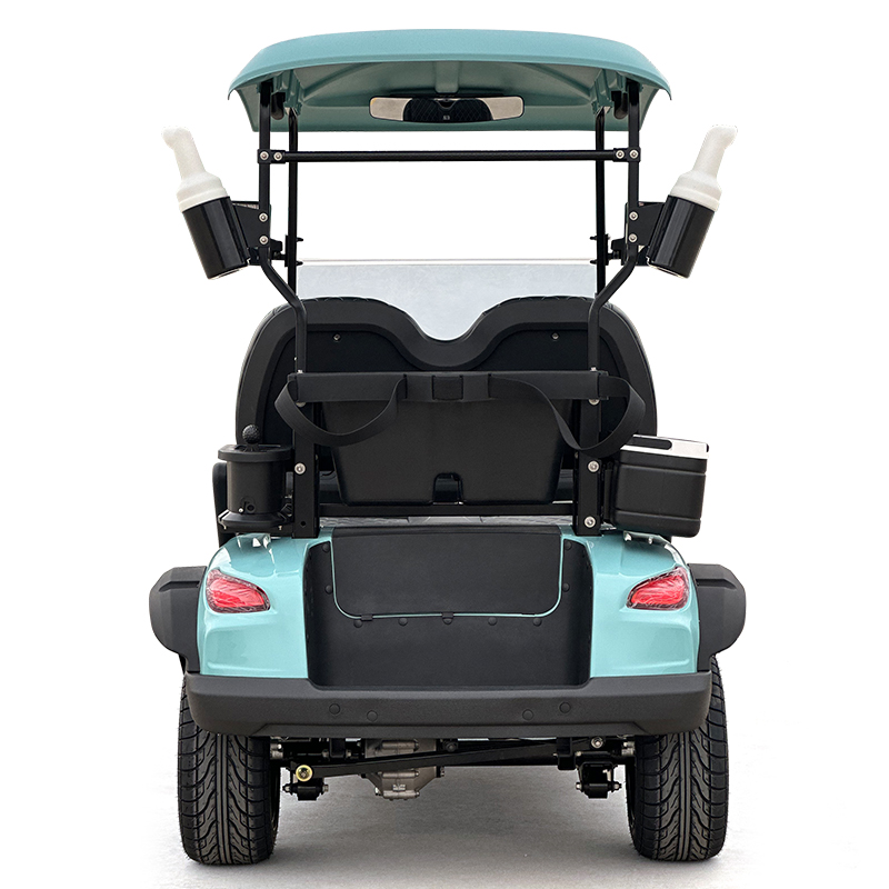 Carrito de golf estilo C 2 plazas azul celeste